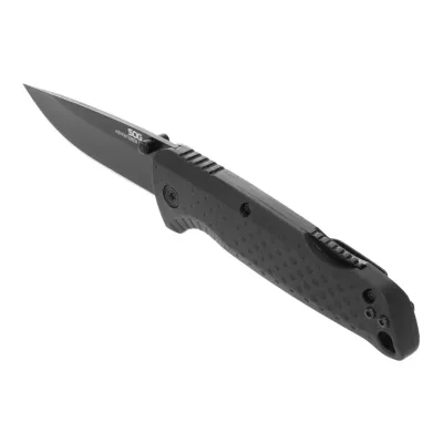 Розкладний ніж SOG Adventurer LB, Black/Black (SOG 13-11-01-43) - 2 - Robinzon.ua