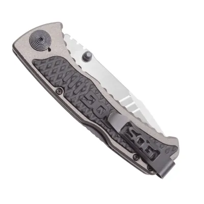 Розкладний ніж SOG SideSwipe, Grey TiNi (SOG SW1011-CP) - 7 - Robinzon.ua