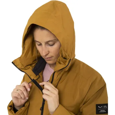 Куртка Salewa Fanes 2L PTX Parka Wms 40/34 (XS) коричневый - 4 - Robinzon.ua