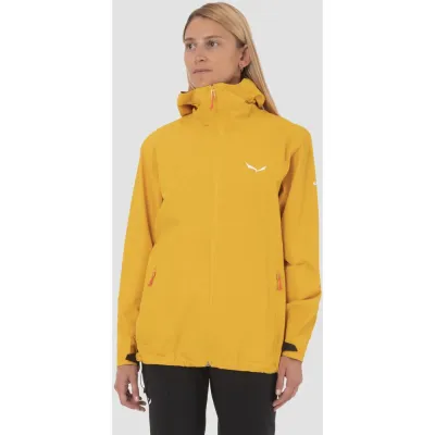 Куртка Salewa Puez Aqua 4 PTX 2.5L Wms 44/38 (M) желтый - 2 - Robinzon.ua