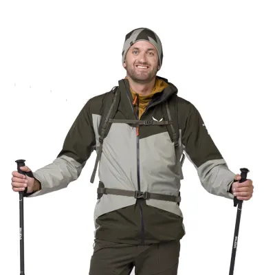 Куртка Salewa Puez GTX 2L Mns 48/M серый - 2 - Robinzon.ua