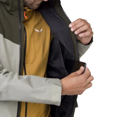 Куртка Salewa Puez GTX 2L Mns 48/M серый - 3 - Robinzon.ua