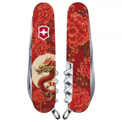 Складной нож Victorinox CLIMBER ZODIAC Китайский красный дракон - Robinzon.ua