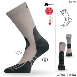 Шкарпетки Lasting TCL M бежевий - Robinzon.ua