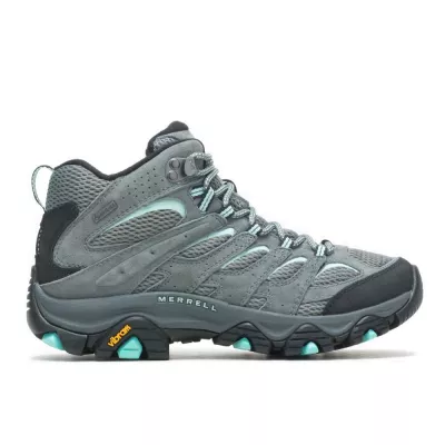 Ботинки Merrell Moab 3 Mid GTX Wms 40.5 серый/бирюзовый 036.0405 - Robinzon.ua