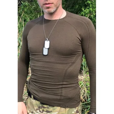 Термофутболка с длинным рукавом мужская Accapi Nembus, Military, XS/S (ACC CA101.917-XSS) - 3 - Robinzon.ua