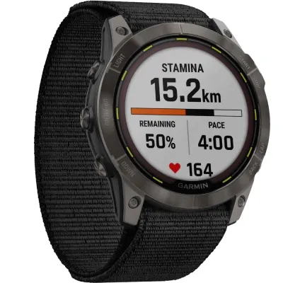 Спортивные часы Garmin Enduro 2 с черным нейлоновым ремешком 010-02754-01 - 1 - Robinzon.ua