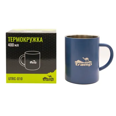 Термокружка TRAMP 400мл UTRC-010 темно-синий - 3 - Robinzon.ua