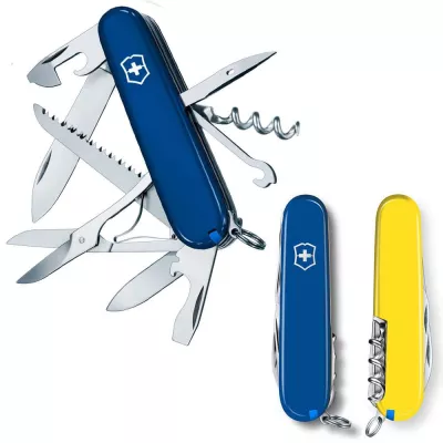 Складаний ніж Victorinox HUNTSMAN UKRAINE 13713.2.8 - Robinzon.ua