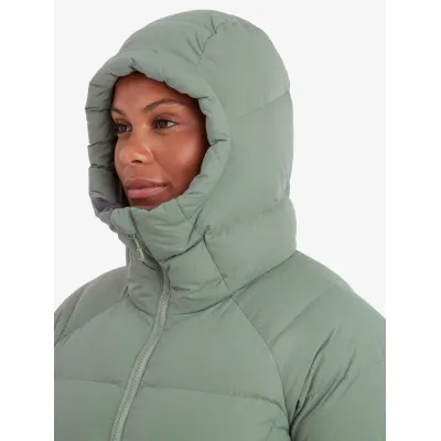 Городской женский зимний пуховик Montane Female Tundra Hoodie, Eucalyptus, XS/8/34 (5056237085865) - 6 - Robinzon.ua