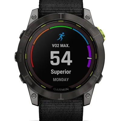 Спортивные часы Garmin Enduro 2 с черным нейлоновым ремешком 010-02754-01 - 8 - Robinzon.ua
