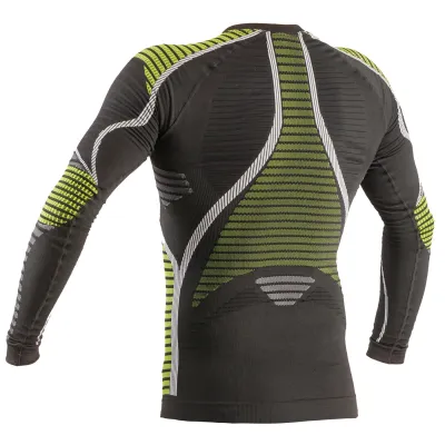 Термофутболка з довгим рукавом чоловіча Accapi HealthPower, Black/Lime, M/L (ACC NA401.909-ML) - 1 - Robinzon.ua