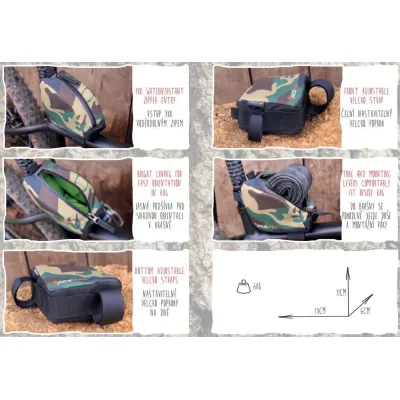 Сумка на раму Acepac Tube Bag Green (ACPC 1092.GRN) - 2 - Robinzon.ua