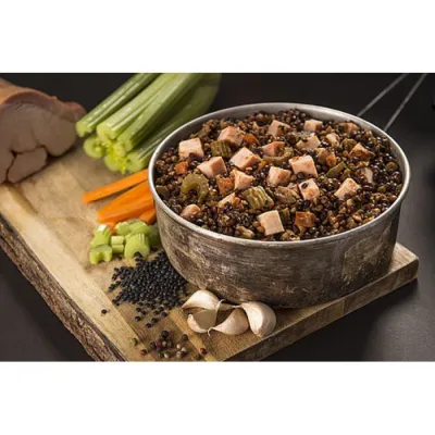 Farmer ham with lentil ragout 400 g фермерская ветчина с чечевицей - 1 Farmer ham with lentil ragout 400 g фермерская ветчина с чечевицей - 1 - Robinzon.ua