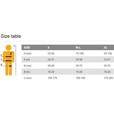 Страховочная система полная Singing Rock Expert 3D Speed Steel, р.S (SR W0080DR02) - 8 - Robinzon.ua