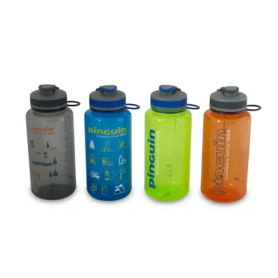 Фляга Pinguin Tritan Fat Sport Bottle 2023 BPA-free, 1,0 L, Grey (PNG 816686) - 1 - Robinzon.ua