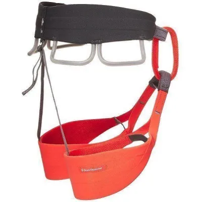 Система страховочная женская Black Diamond W Solution Black/Octane, р.XS (BD 651083.BKOC-XS) - 1 - Robinzon.ua