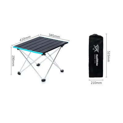 Стіл складний  Naturehike чорний розмір S NH19Z008-Z - 1 - Robinzon.ua