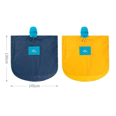 Дощовик-пончо Naturehike  розмір L синій NH19Y036-Y - 4 - Robinzon.ua