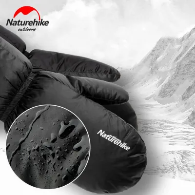 Пухові рукавиці Naturehike чорні NH18S022-T - 3 - Robinzon.ua