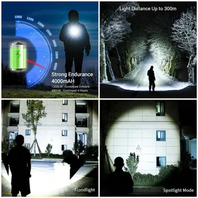 Фонарь ручной Naturehike черный NH20ZM009. - 6 - Robinzon.ua