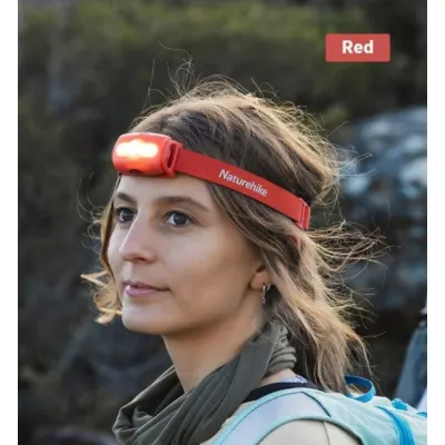 Налобный фонарь Naturehike с встроенным аккумулятором оранжевый NH18T005-F. - 1 - Robinzon.ua