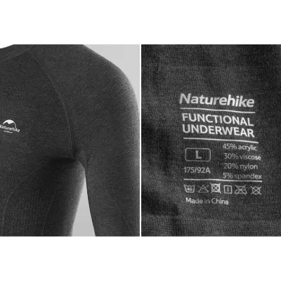 Чоловіча термокофта Heatmax Naturehike розмір ХL синя NH19FS023 - 3 - Robinzon.ua