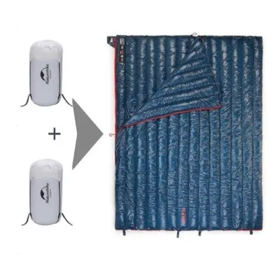 Спальник ультралегкий пуховий Naturehike CW280 upgrade синій NH17Y010-R - 4 Спальник ультралегкий пуховий Naturehike CW280 upgrade синій NH17Y010-R - 4 - Robinzon.ua