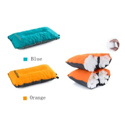 Самонадувная кемпинговая подушка Naturehike бирюзовая NH17A001-L. - 4 Самонадувная кемпинговая подушка Naturehike бирюзовая NH17A001-L. - 4 - Robinzon.ua