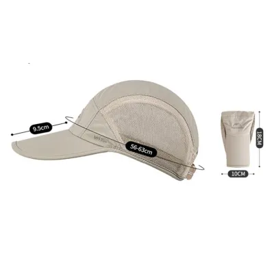 Солнечная кепка Naturehike серая NH18H009-T. - 3 - Robinzon.ua