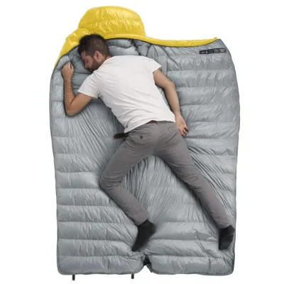 Пуховый Спальный мешок Naturehike CW400 размер М update желтый NH18C400-D. - 2 - Robinzon.ua