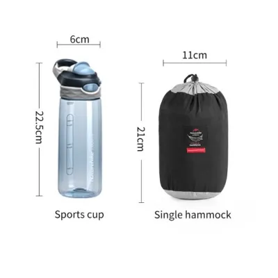 Гамак одномісний Naturehike зелений NH21DC011 - 3 - Robinzon.ua