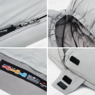 Гібридний спальник Naturehike RM40 розмір L сірий NH22YD003 - 4 - Robinzon.ua