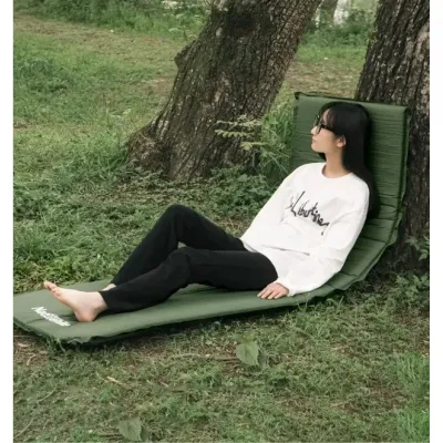 Коврик самонадувающийся Naturehike D03 цвет зеленый NH20DZ003. - 4 - Robinzon.ua