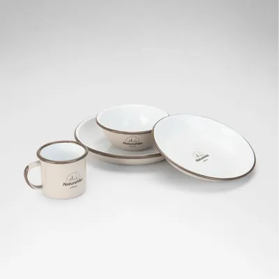 Кружка емальована Naturehike колір хакі NH20SJ030 - 1 - Robinzon.ua