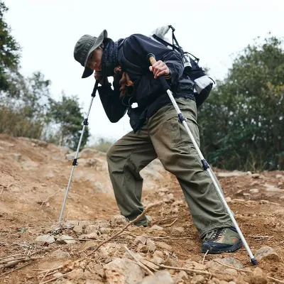 Трекінгові палиці Naturehike білі CNH22DS002, (ціна за пару) - 4 - Robinzon.ua