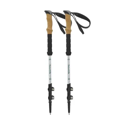 Трекінгові палиці Naturehike білі CNH22DS002, (ціна за пару) - 5 - Robinzon.ua