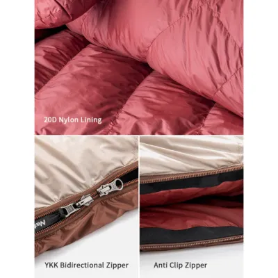 Спальник пуховий Naturehike Snowbird 2  розмір XL хакі NH20YD001 - 1 - Robinzon.ua