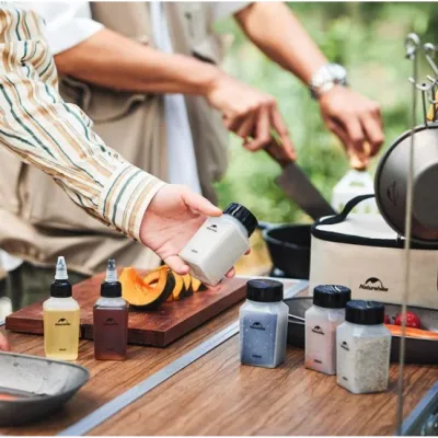 Набір для спецій Naturehike на 6 ємностей CNH22CJ043 - 1 Набір для спецій Naturehike на 6 ємностей CNH22CJ043 - 1 - Robinzon.ua