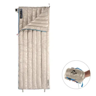 Ультраламкий пуховий спальний мішок Naturehike CW280 upgrade хаки NH17Y010-R. - 2 Ультраламкий пуховий спальний мішок Naturehike CW280 upgrade хаки NH17Y010-R. - 2 - Robinzon.ua