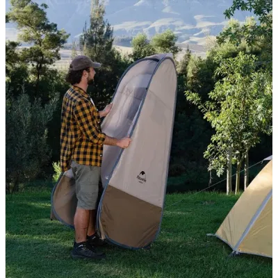 Мобільний кемпінговий (санітарний) намет Naturehike коричневийNH17Z002-P - 1 - Robinzon.ua