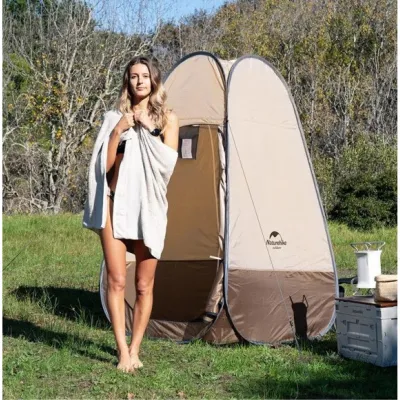 Мобільний кемпінговий (санітарний) намет Naturehike коричневийNH17Z002-P - 2 - Robinzon.ua