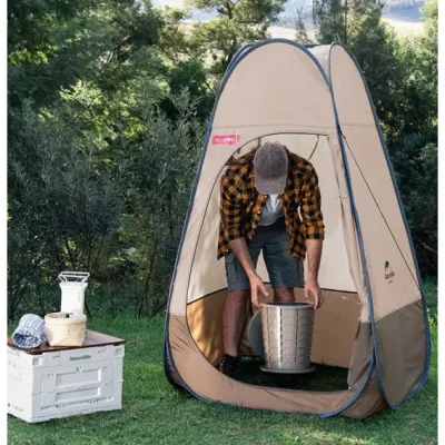 Мобільний кемпінговий (санітарний) намет Naturehike коричневийNH17Z002-P - 4 - Robinzon.ua