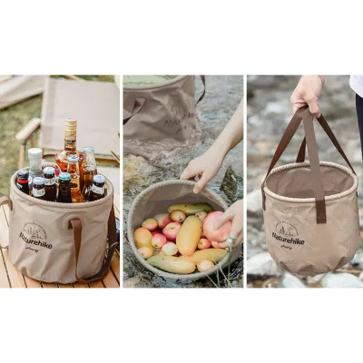 Відро складне Naturehike на 10 л хакі NH20SJ040 - 1 Відро складне Naturehike на 10 л хакі NH20SJ040 - 1 - Robinzon.ua