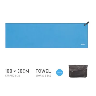 Рушник туристичний Naturehike 100 х 30 см, блакитний NH20FS009 - 3 - Robinzon.ua