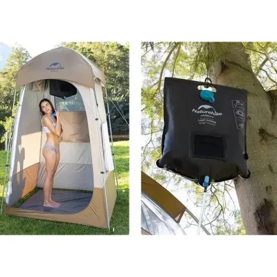 Душ кемпінговий Naturehike об'ємом 20 л NH21SJ032 - 1 - Robinzon.ua