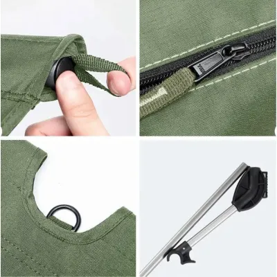 Ліжко складне Naturehike XJC05 зелене NH20JJ001 - 2 - Robinzon.ua