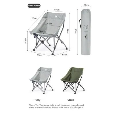 Розкладне крісло Naturehike зелене CNK23JU0001 - 2 - Robinzon.ua