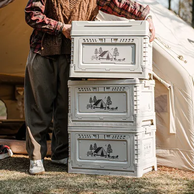 Складаний контейнер Naturehike 50 л світло-сірий CNH22SN019 - 3 Складаний контейнер Naturehike 50 л світло-сірий CNH22SN019 - 3 - Robinzon.ua