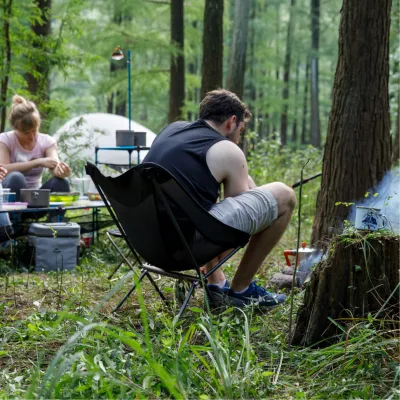 Стілець складаний Naturehike Stellaluna L04 CNK2450JJ015, чорний - 5 - Robinzon.ua